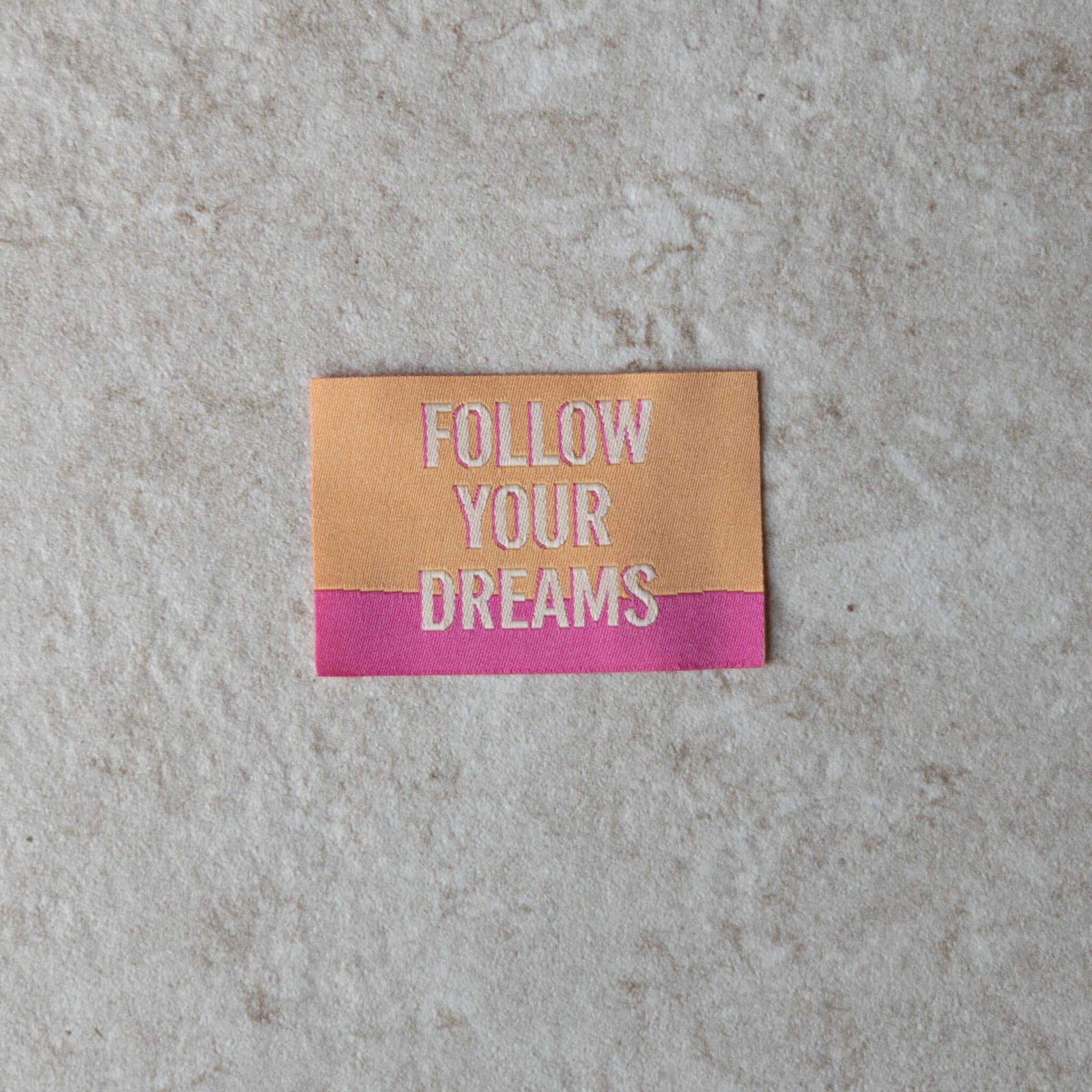 Loop&amp;Label - Follow your dreams - XXL Label
