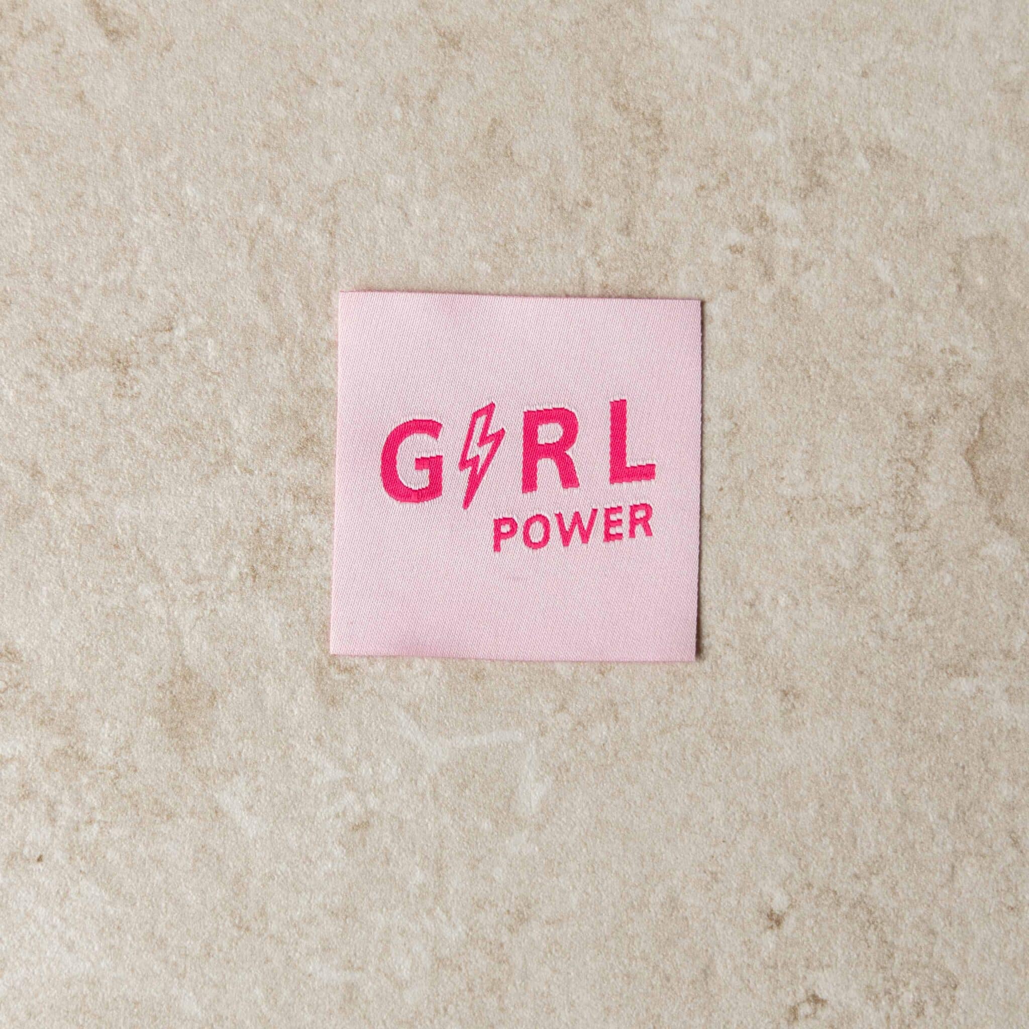 Loop&amp;Label - Girl power roze - XXL label