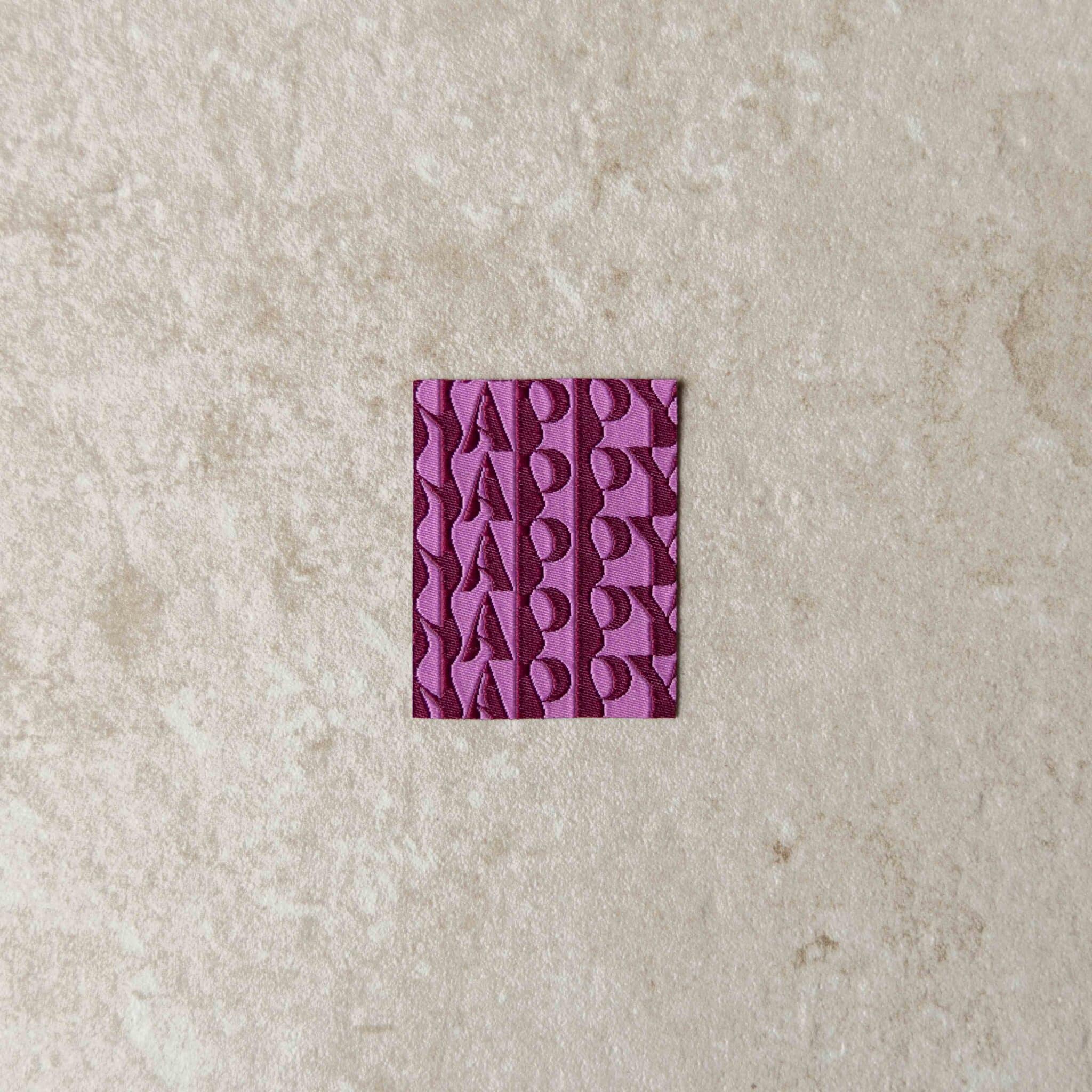 Loop&amp;Label - Happy happy - XXL label