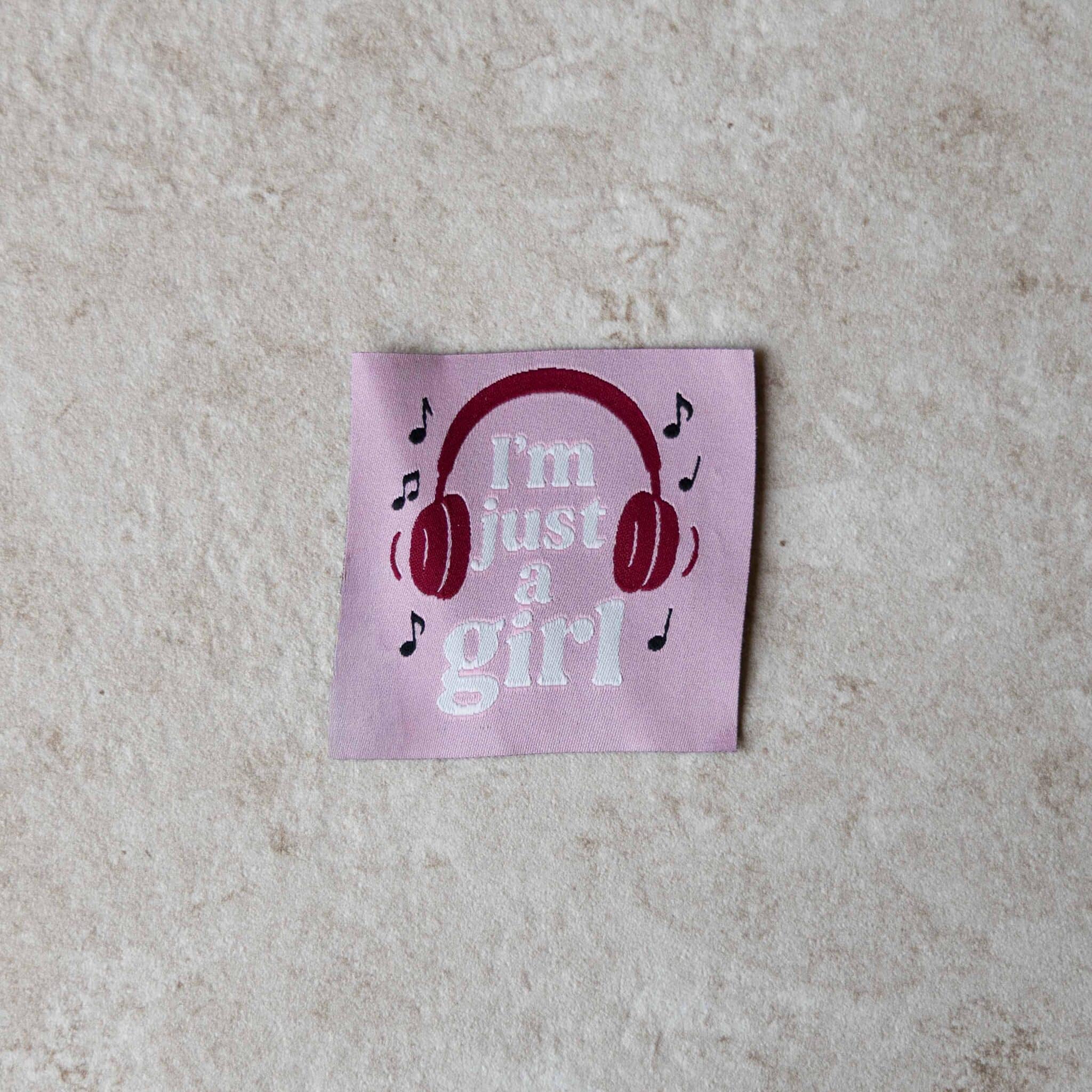 Loop&amp;Label - I'm just a girl - XXL label