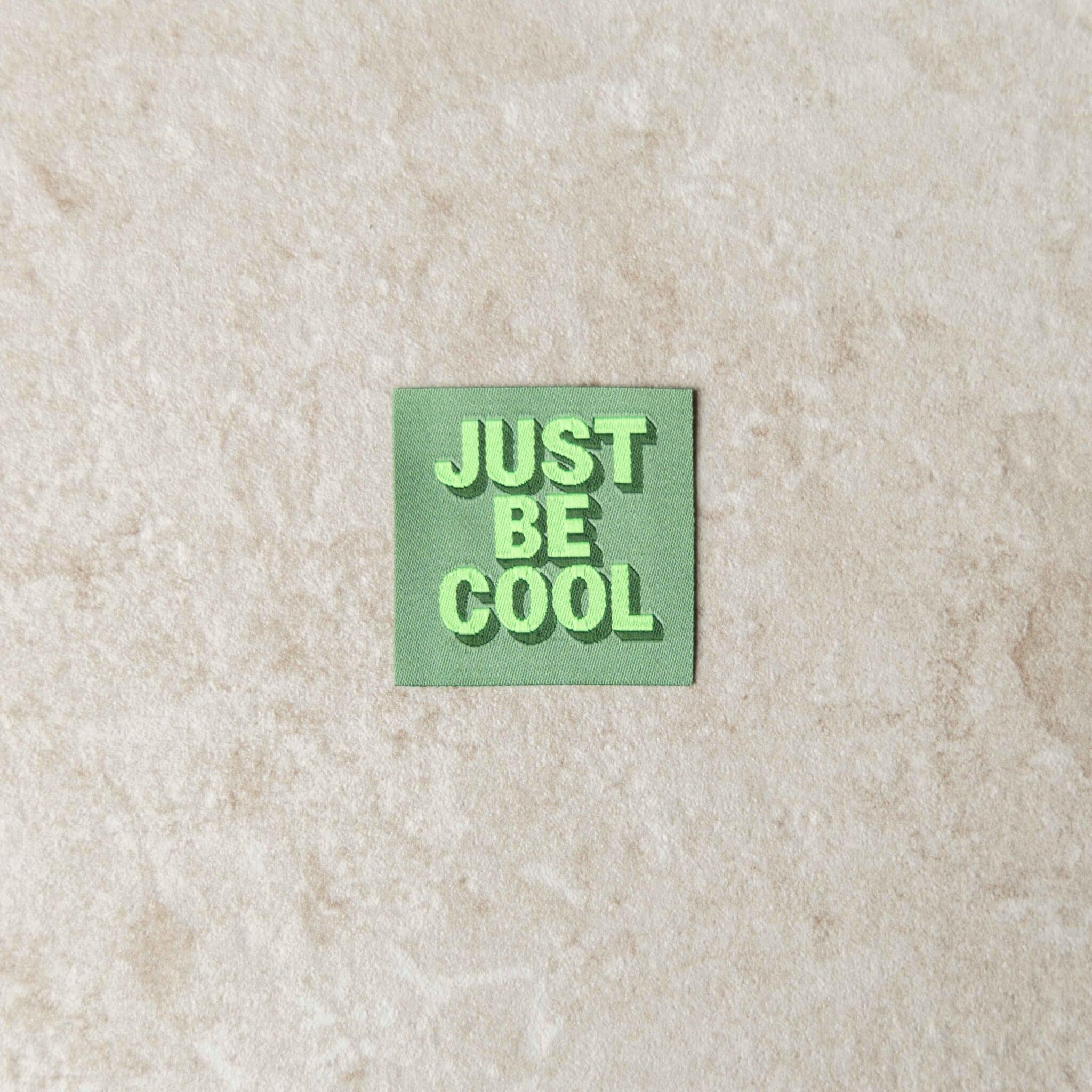 Loop&amp;Label - Just be cool - medium label