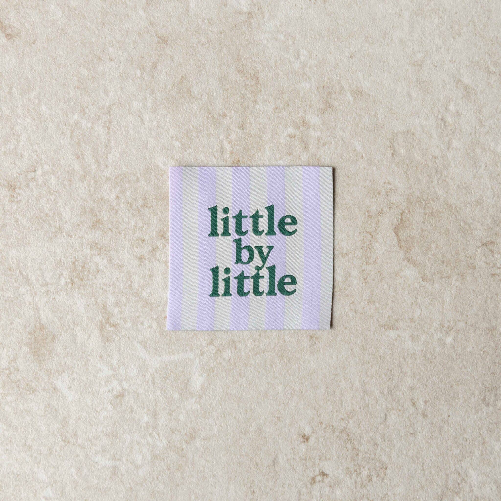 Loop&amp;Label - Little by little - XXL label