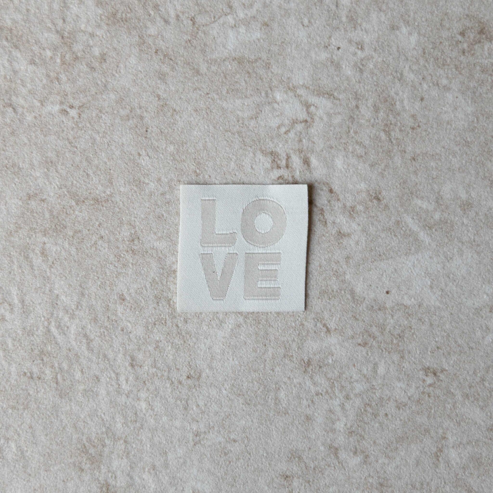 Loop&amp;Label - Love - klein label