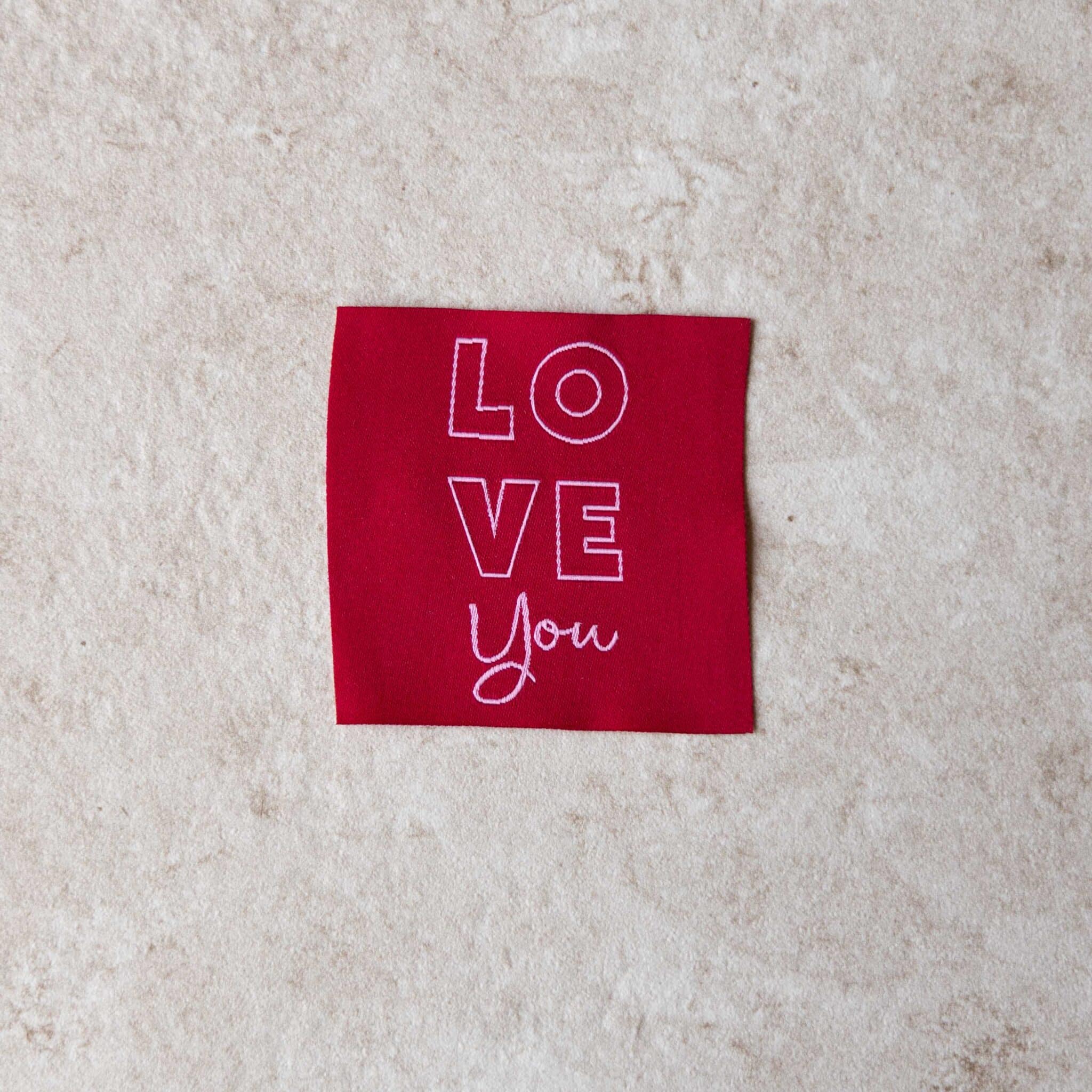 Loop&amp;Label - Love you - XXL label