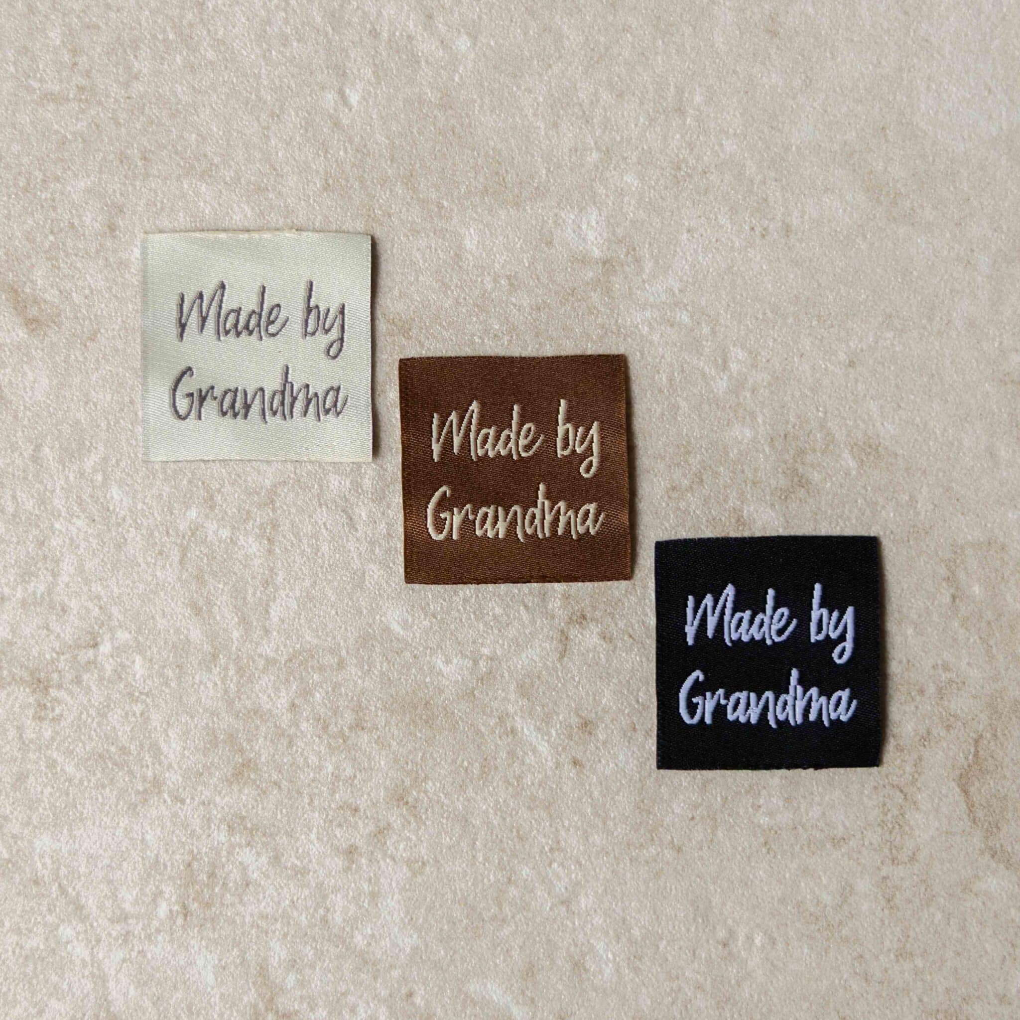 Loop&amp;Label - Made by grandma - kies zelf de kleur