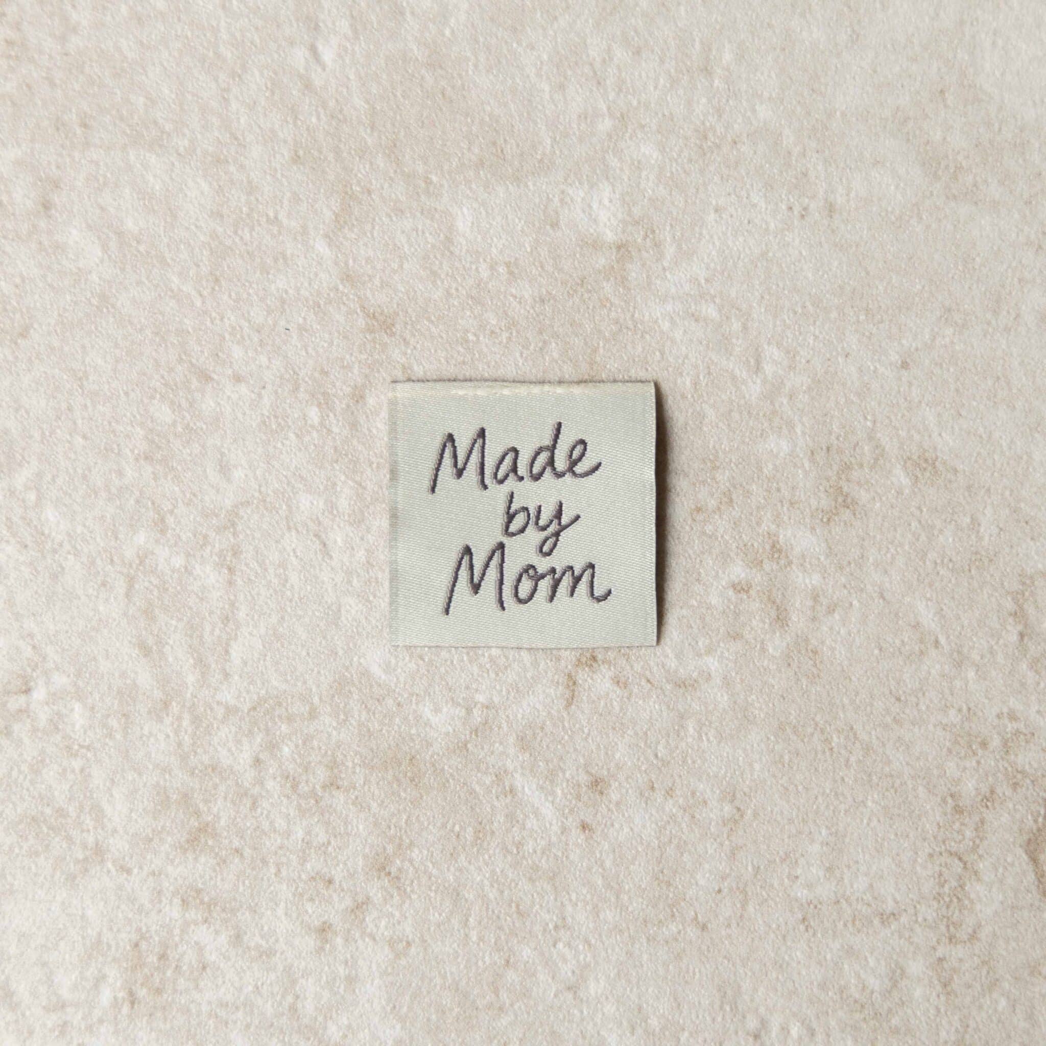 Loop&amp;Label - Made by mom - kies zelf de kleur - Ecru