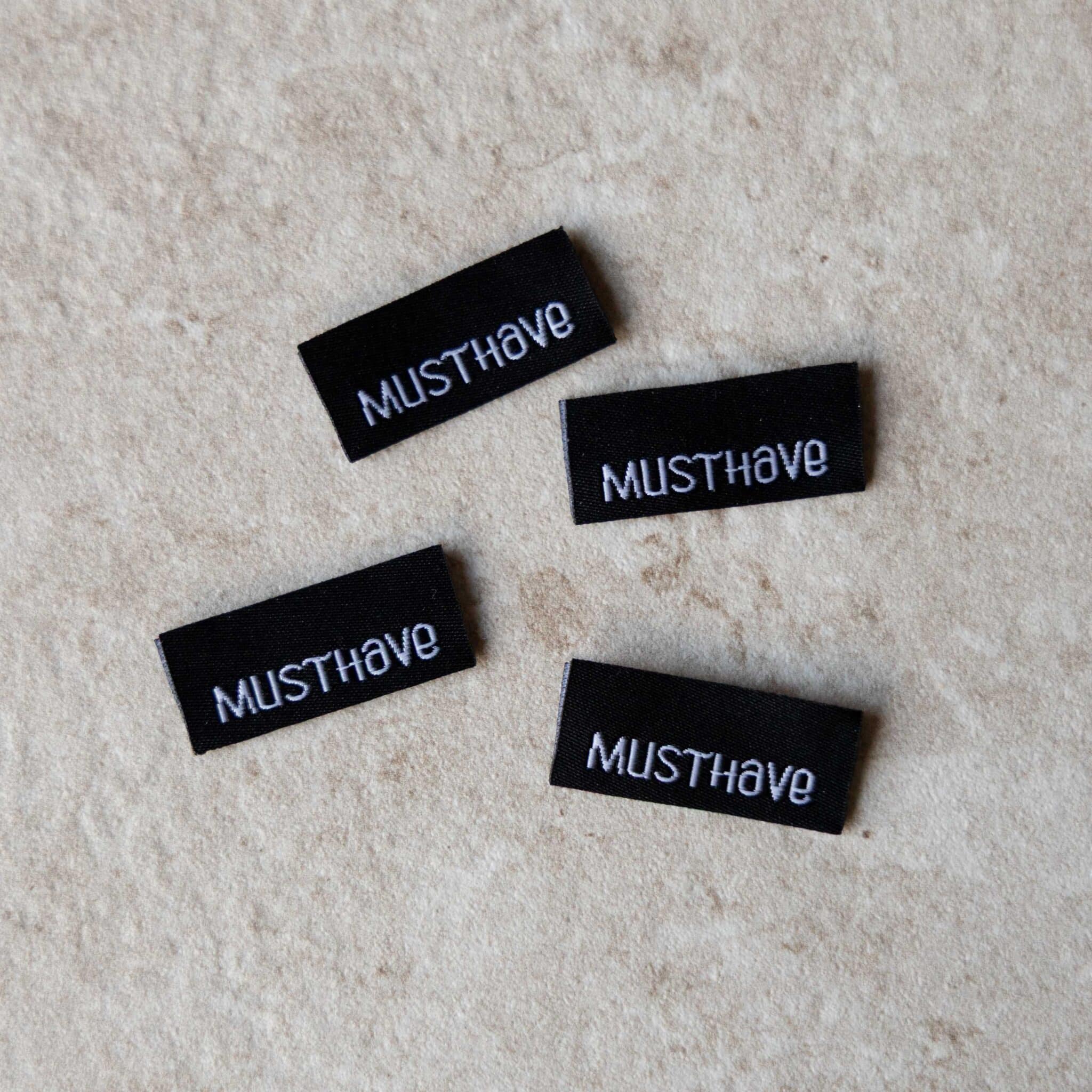 Loop&amp;Label - Musthave - zijnaadlabels (4 stuks)