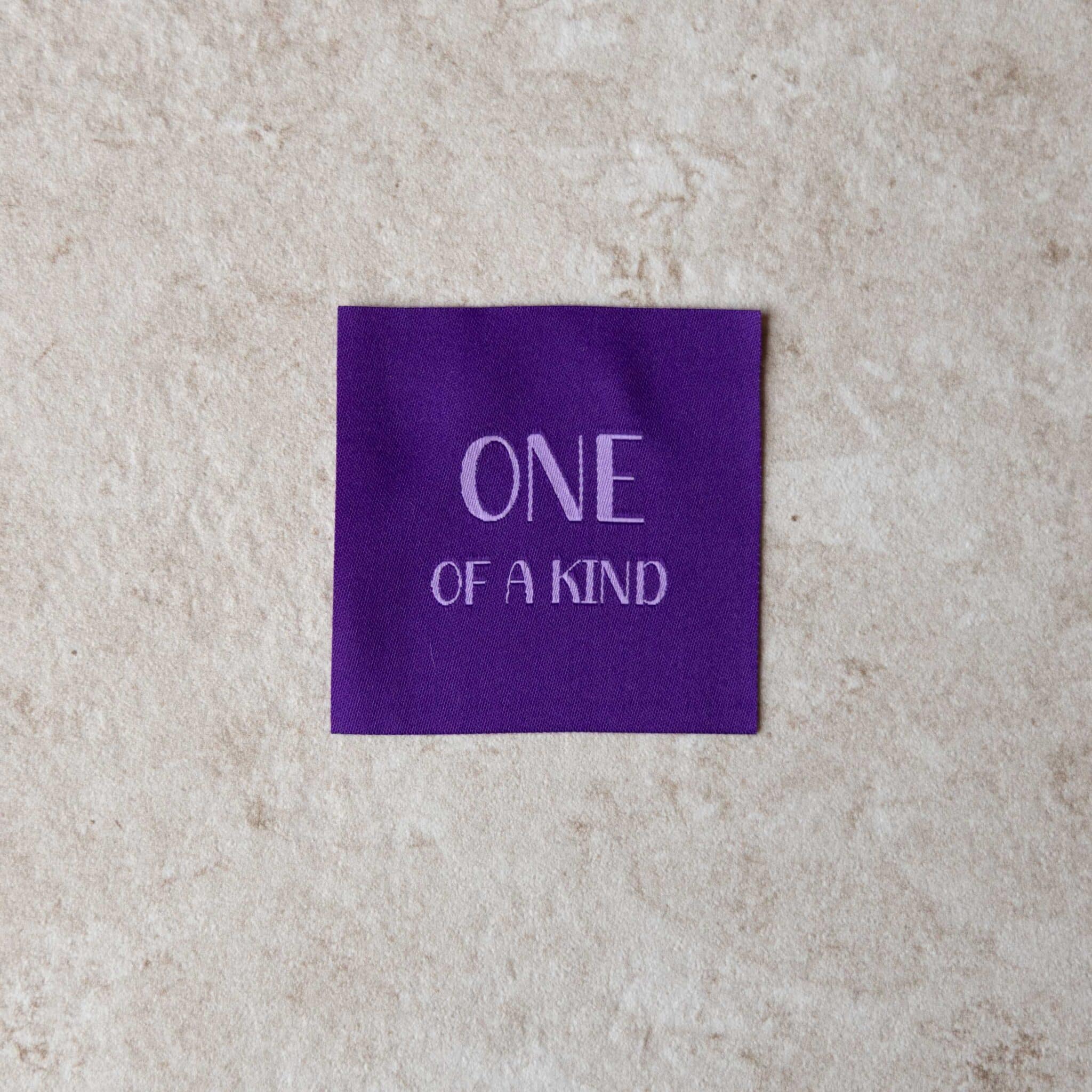 Loop&amp;Label - One of a kind - XXL label