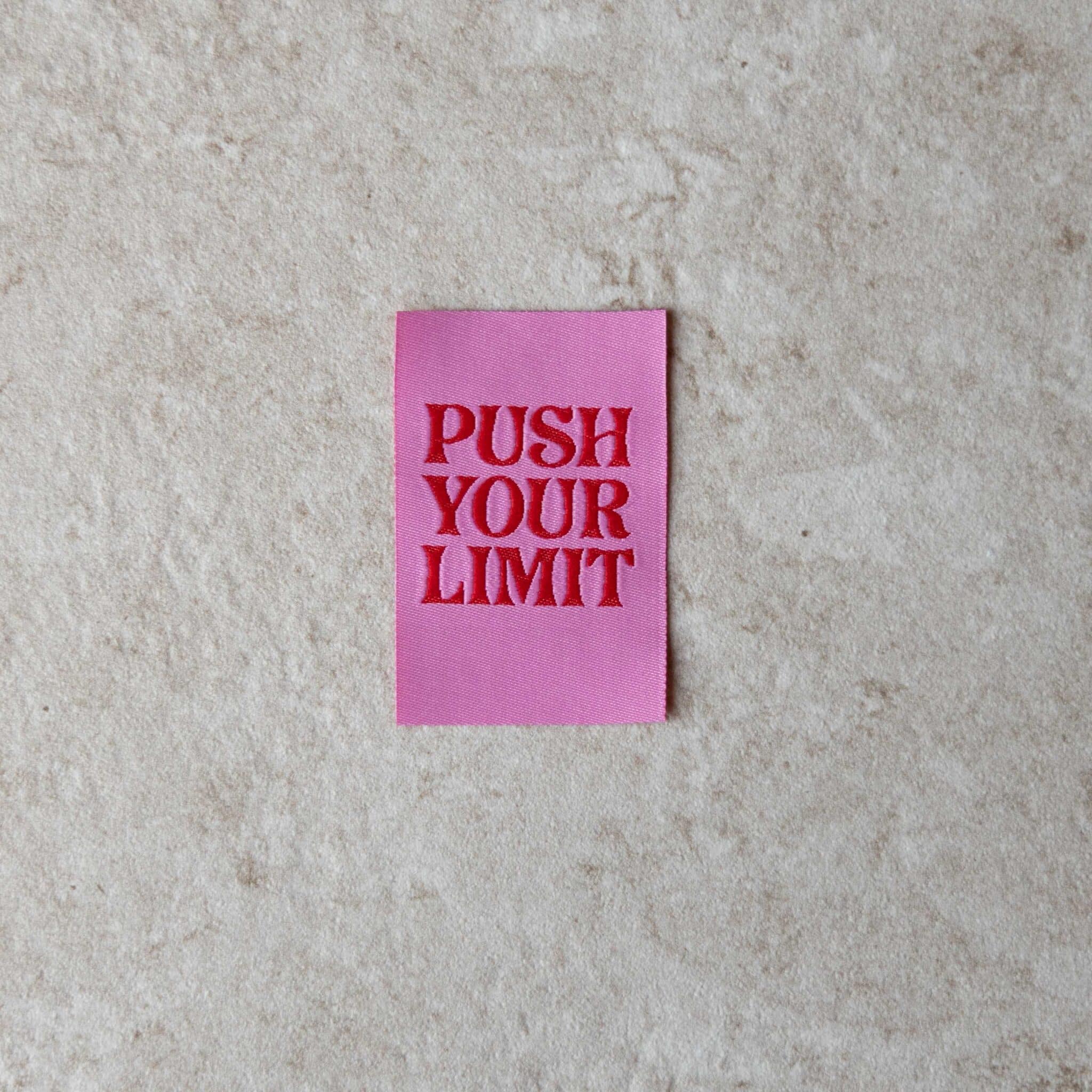 Loop&amp;Label - Push your limit - XXL label