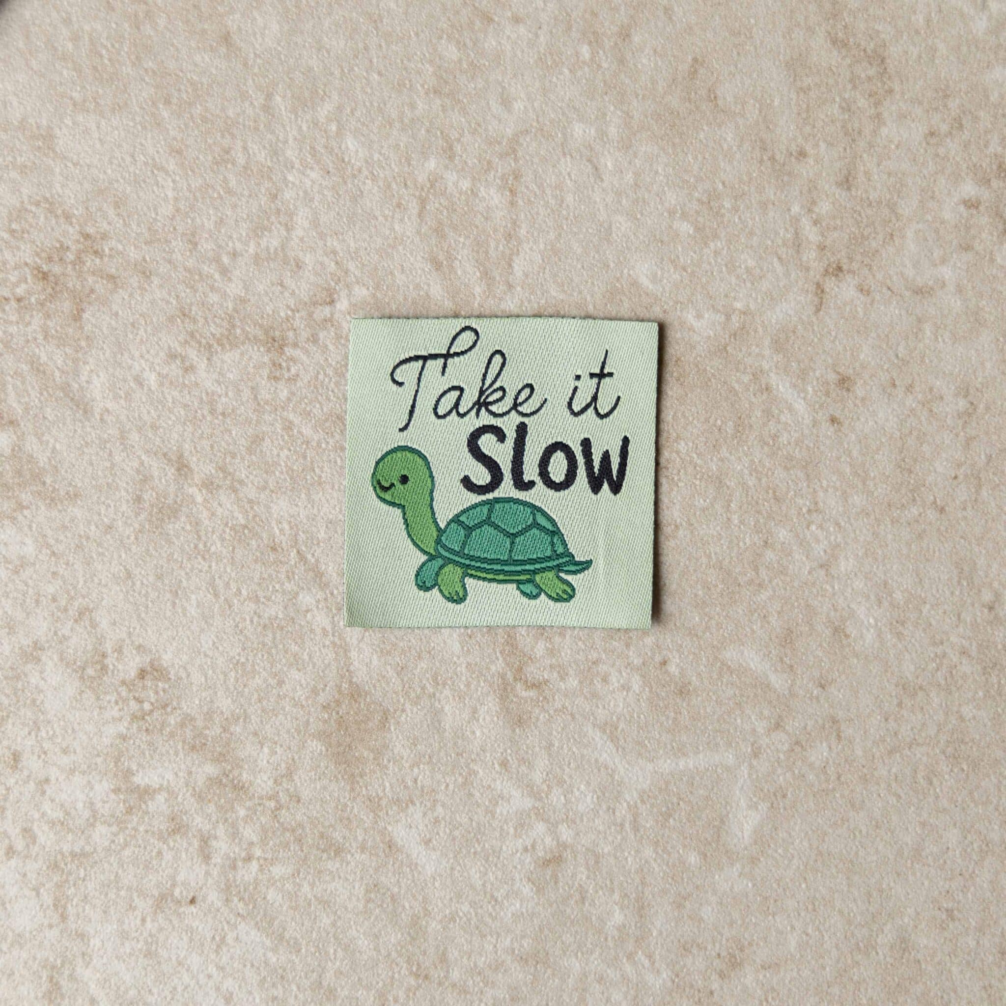 Loop&amp;Label - Take it slow - medium label