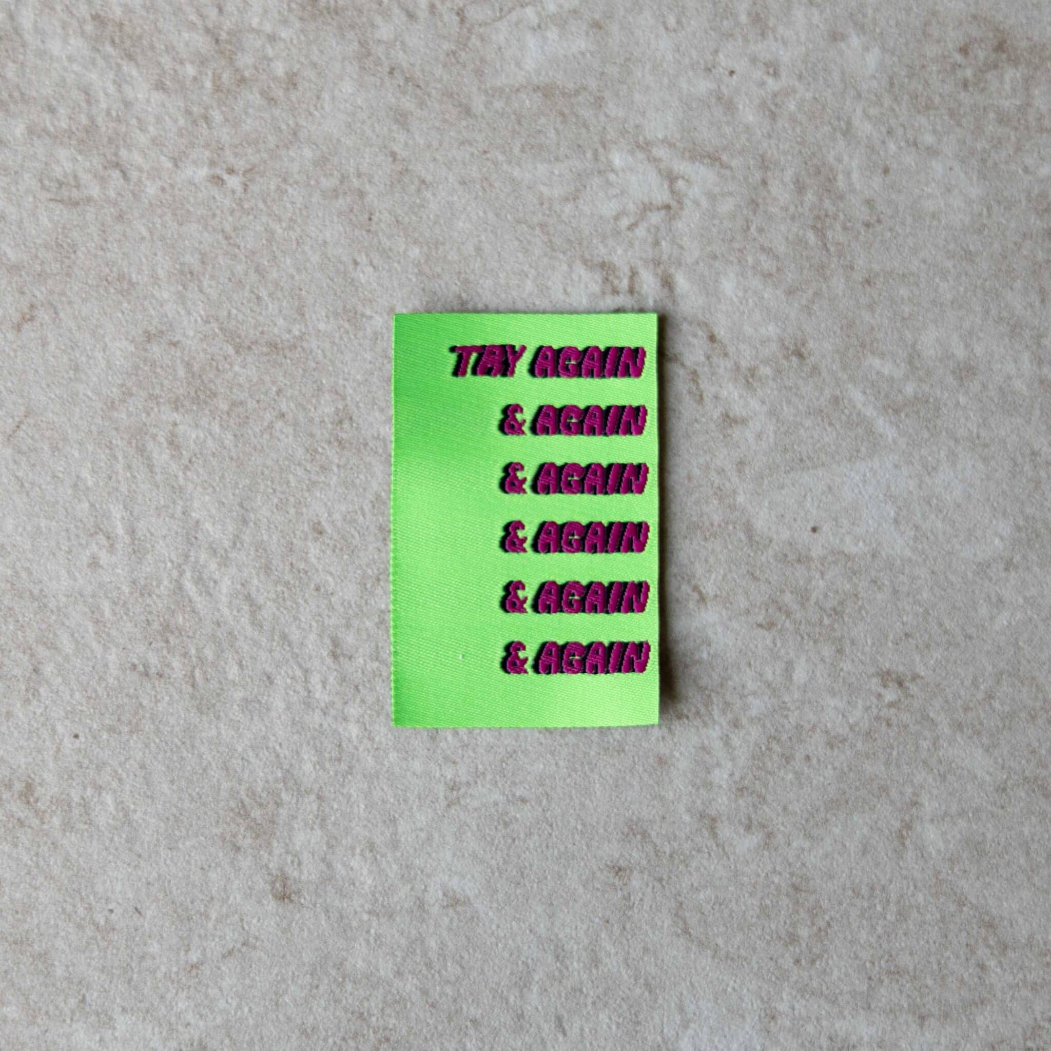 Loop&amp;Label - Try again - XXL label