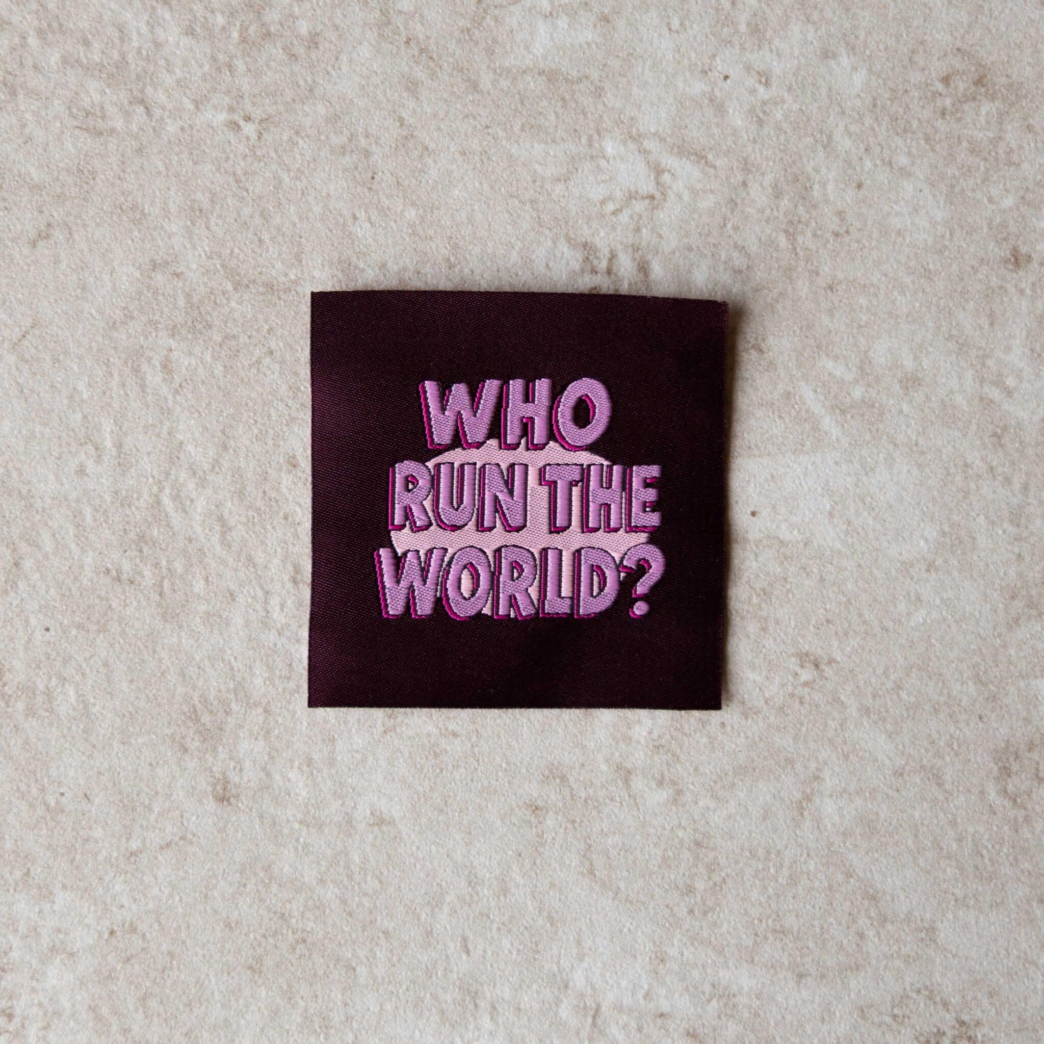 Loop&amp;Label - Who run the world - XXL label
