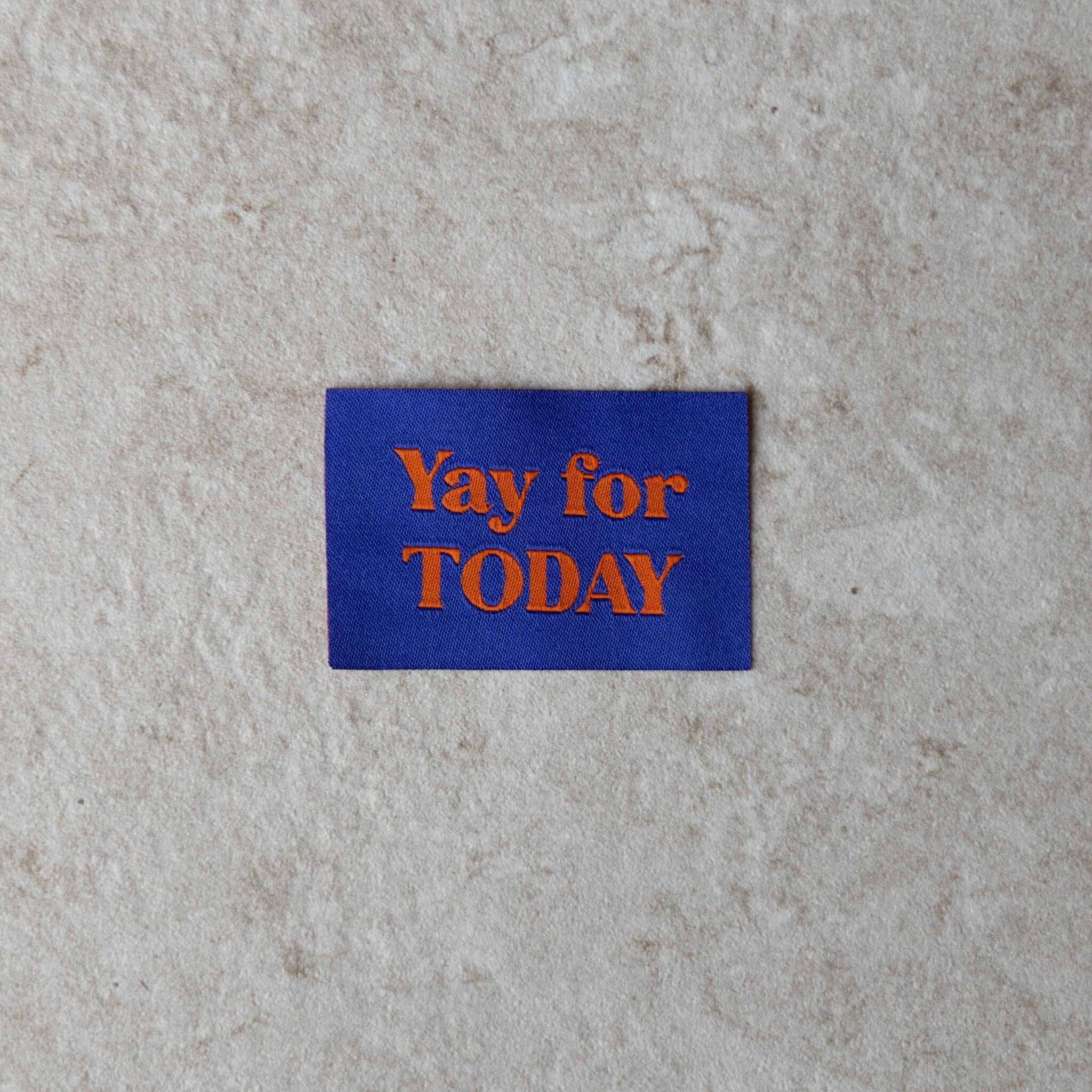 Loop&amp;Label - Yay for today - XXL label