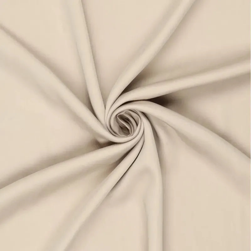 Lyocell satijn beige
