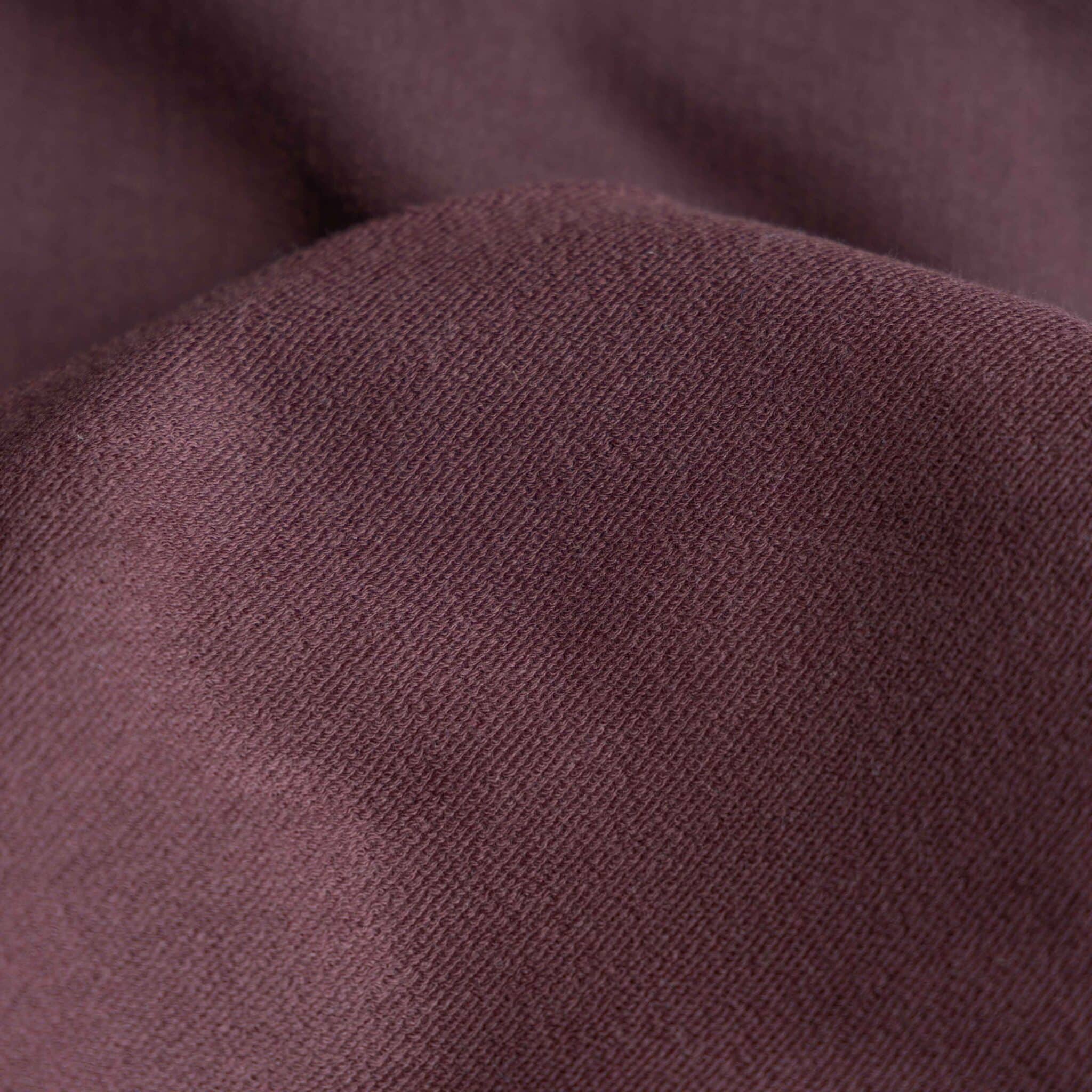 Lyocell terry bordeaux