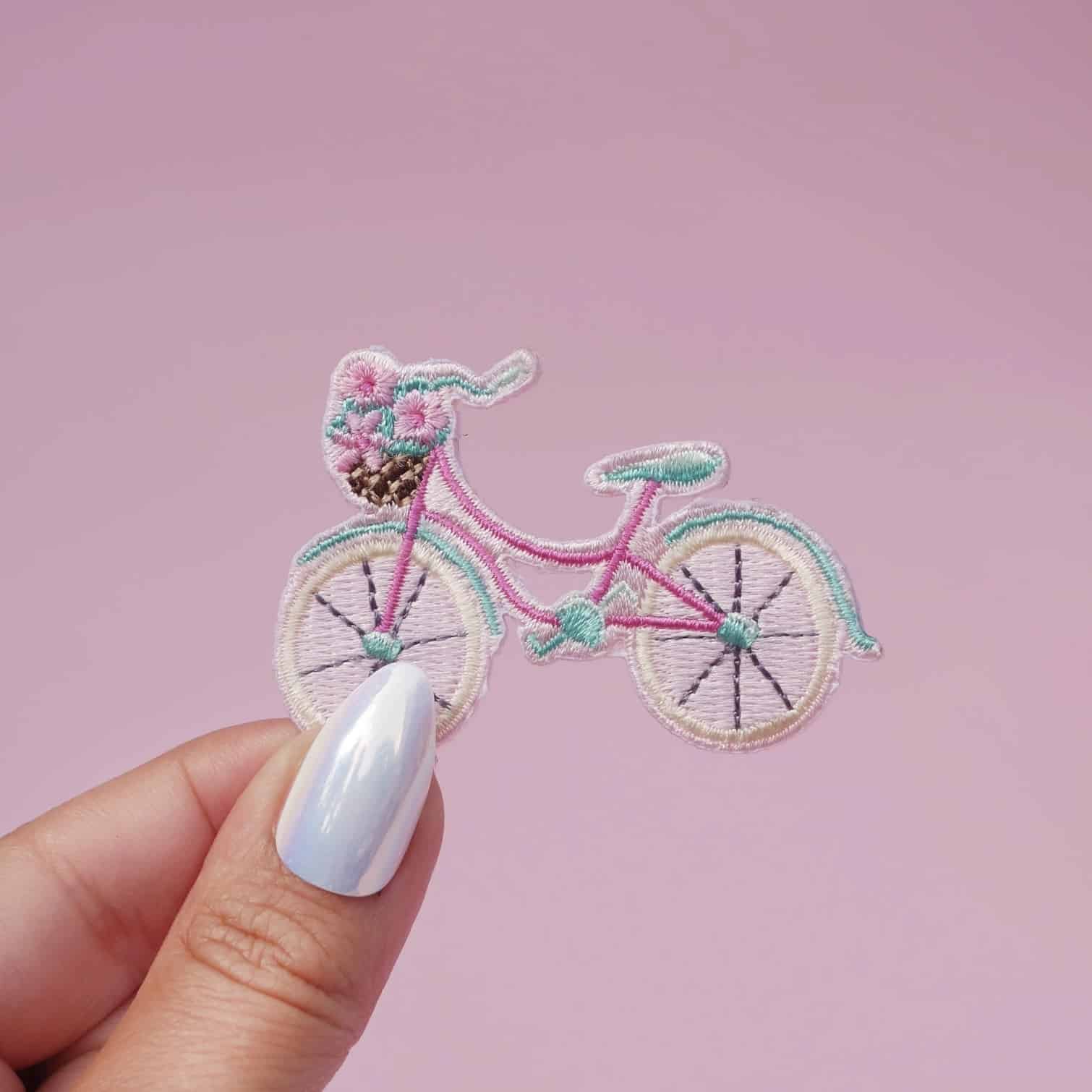 Malicieuse - strijkapplicatie fiets