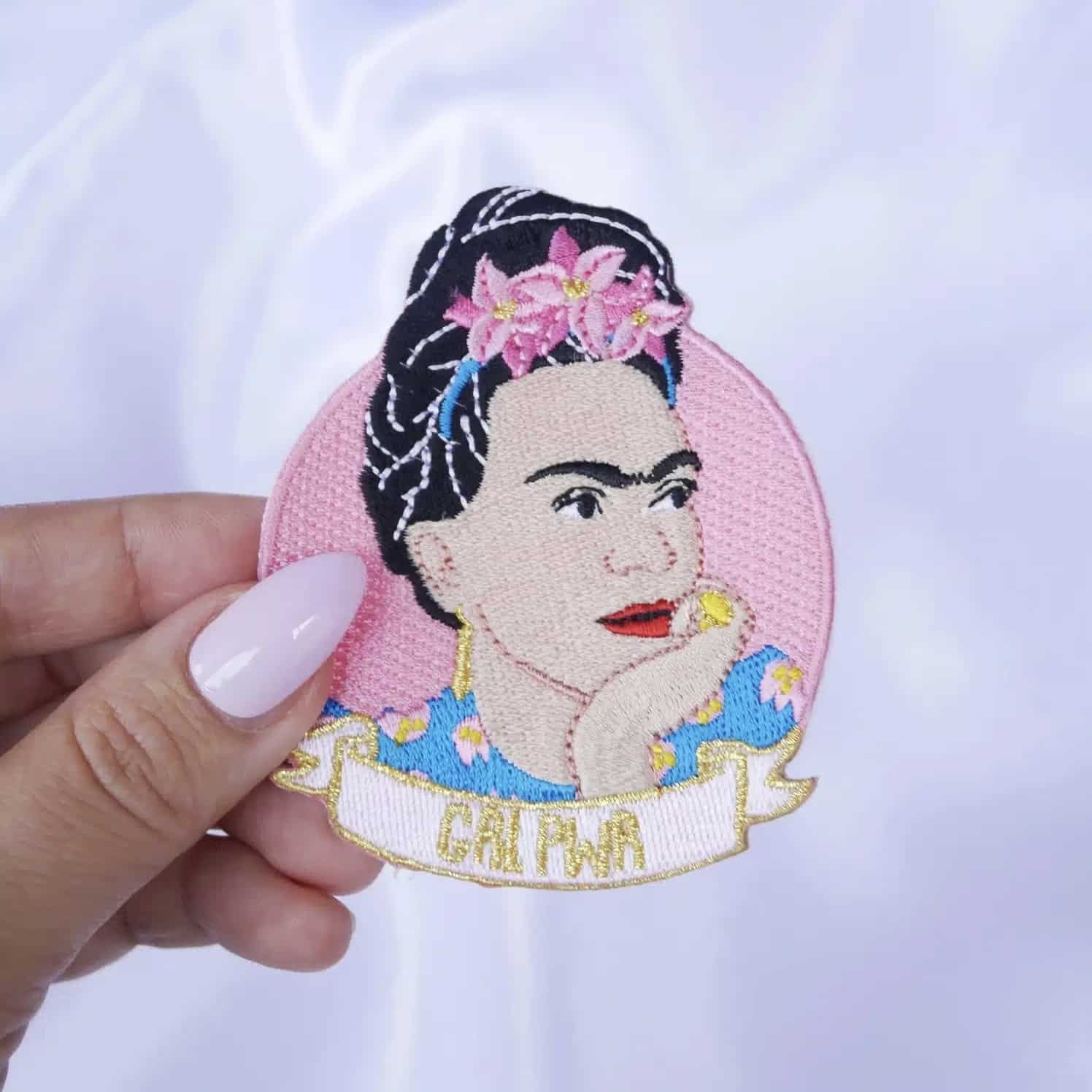 Malicieuse - strijkapplicatie Frida Kahlo