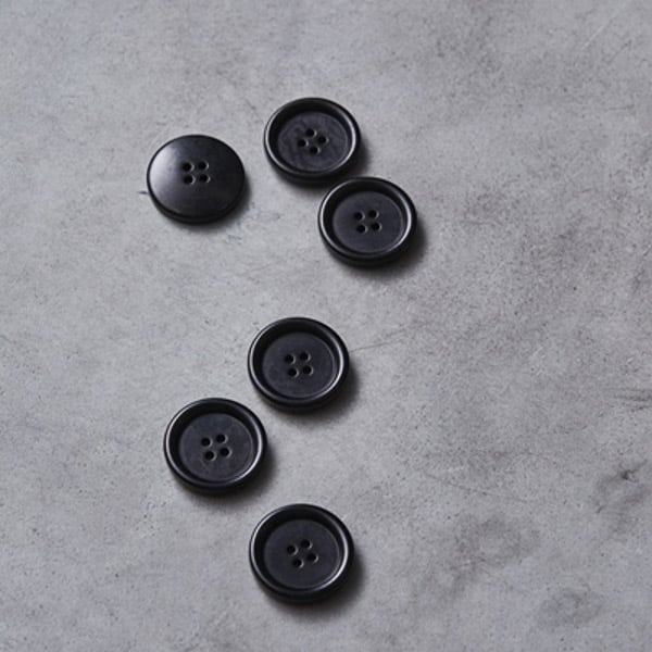 Meet Milk - Dish corozo knoop 25mm black