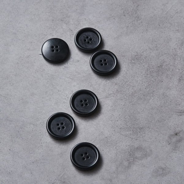 Meet Milk - Dish corozo knoop 25mm dark navy
