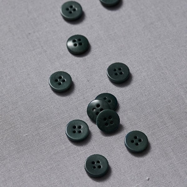 MeetMilk - Corozo knoop 11mm deep green