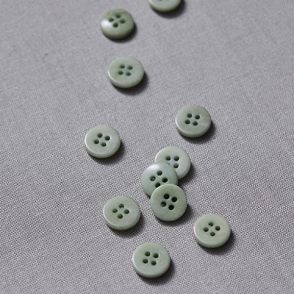 MeetMilk - Corozo knoop 11mm soft mint