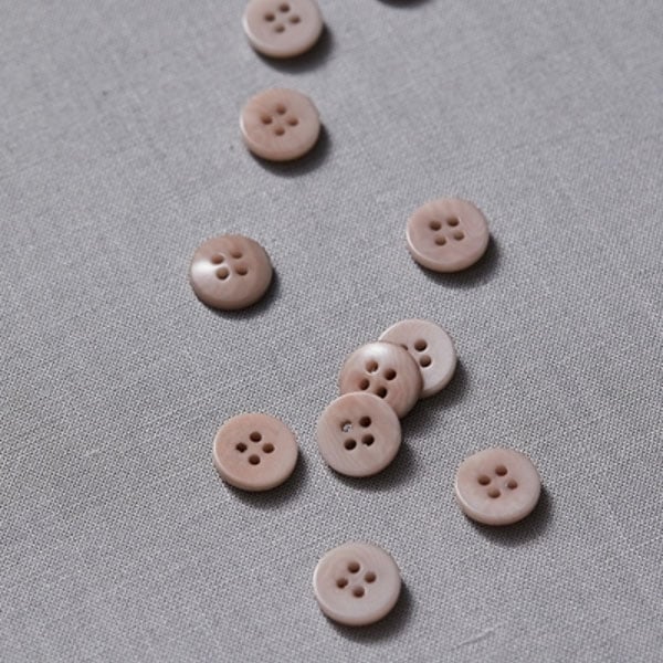 MeetMilk - Corozo knoop 11mm warm sand