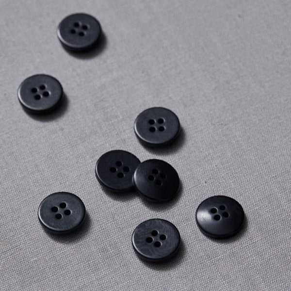 MeetMilk - Corozo knoop 15mm dark navy