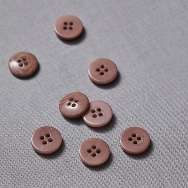 MeetMilk - Corozo knoop 15mm old rose