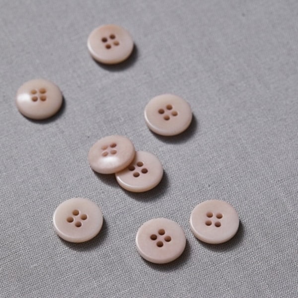 MeetMilk - Corozo knoop 15mm powder pink