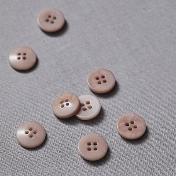MeetMilk - Corozo knoop 15mm warm sand