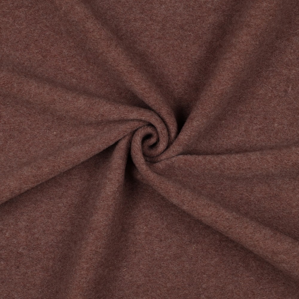 Merino wol fleece rouge
