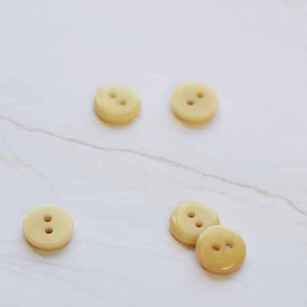 Mind the Maker - Corozo knoop 11mm blonde yellow