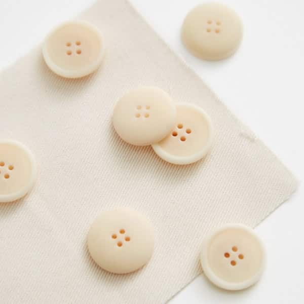 Mind the Maker - Corozo knoop 20mm creamy white