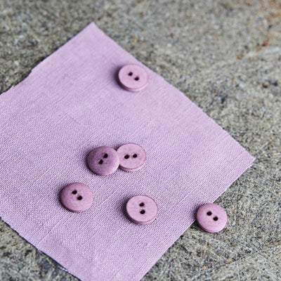 Mind the Maker - Curb cotton knoop 11mm lilac
