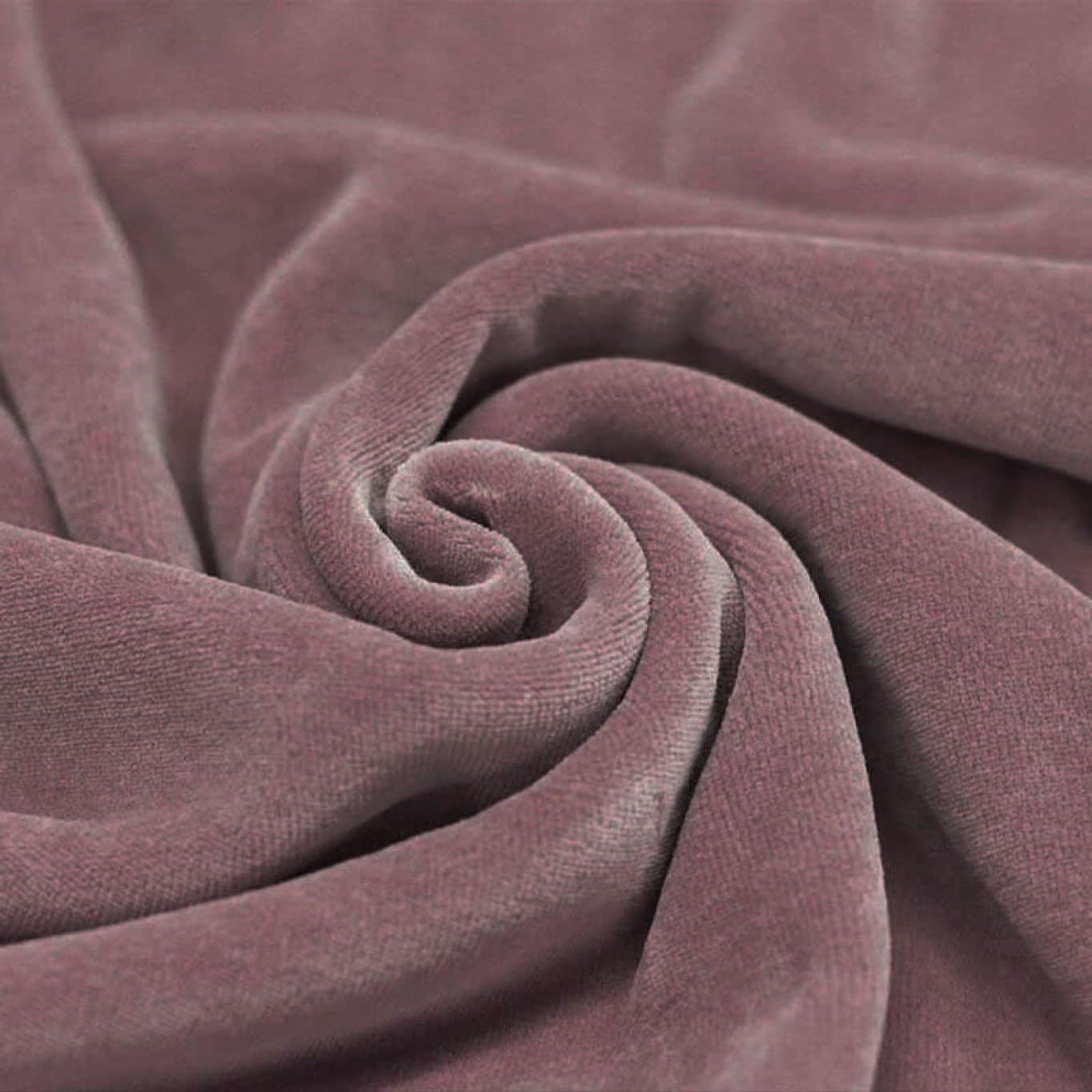 Nicky velours oud mauve