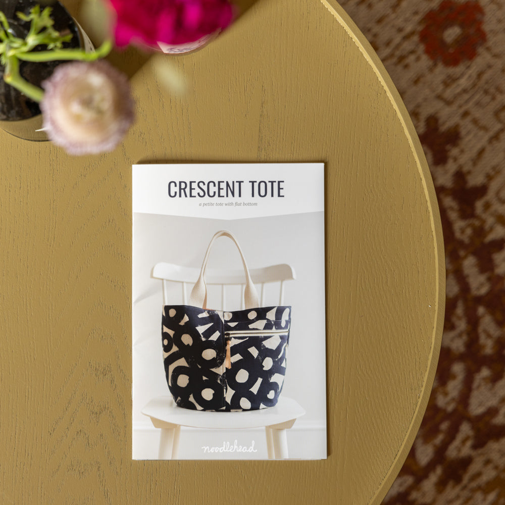 Noodlehead - Crescent tote papieren patroon