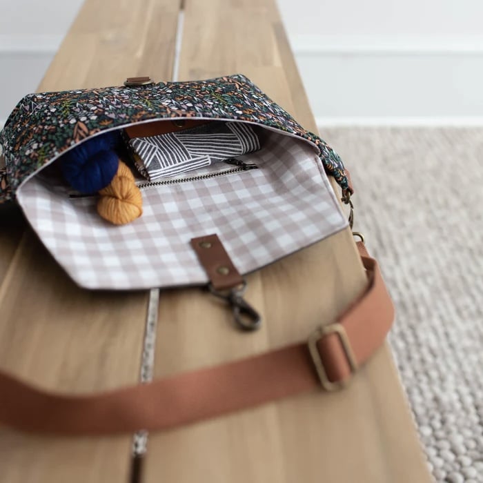 Noodlehead - Haralson belt bag papieren patroon