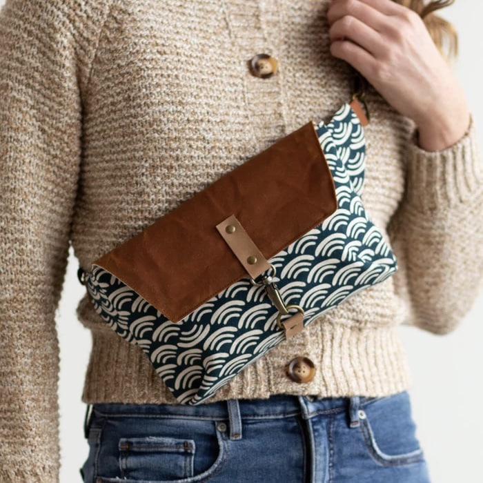 Noodlehead - Haralson belt bag papieren patroon