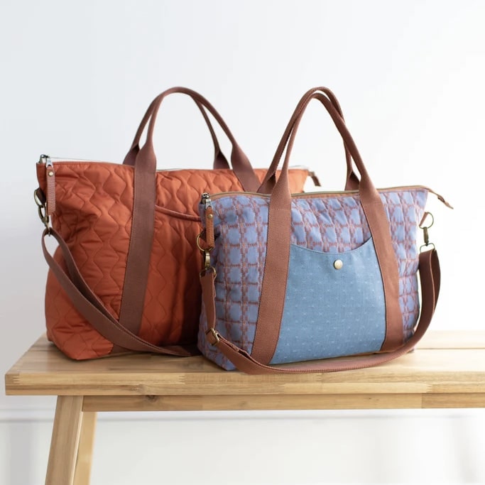 Noodlehead - Oxbow Tote papieren patroon