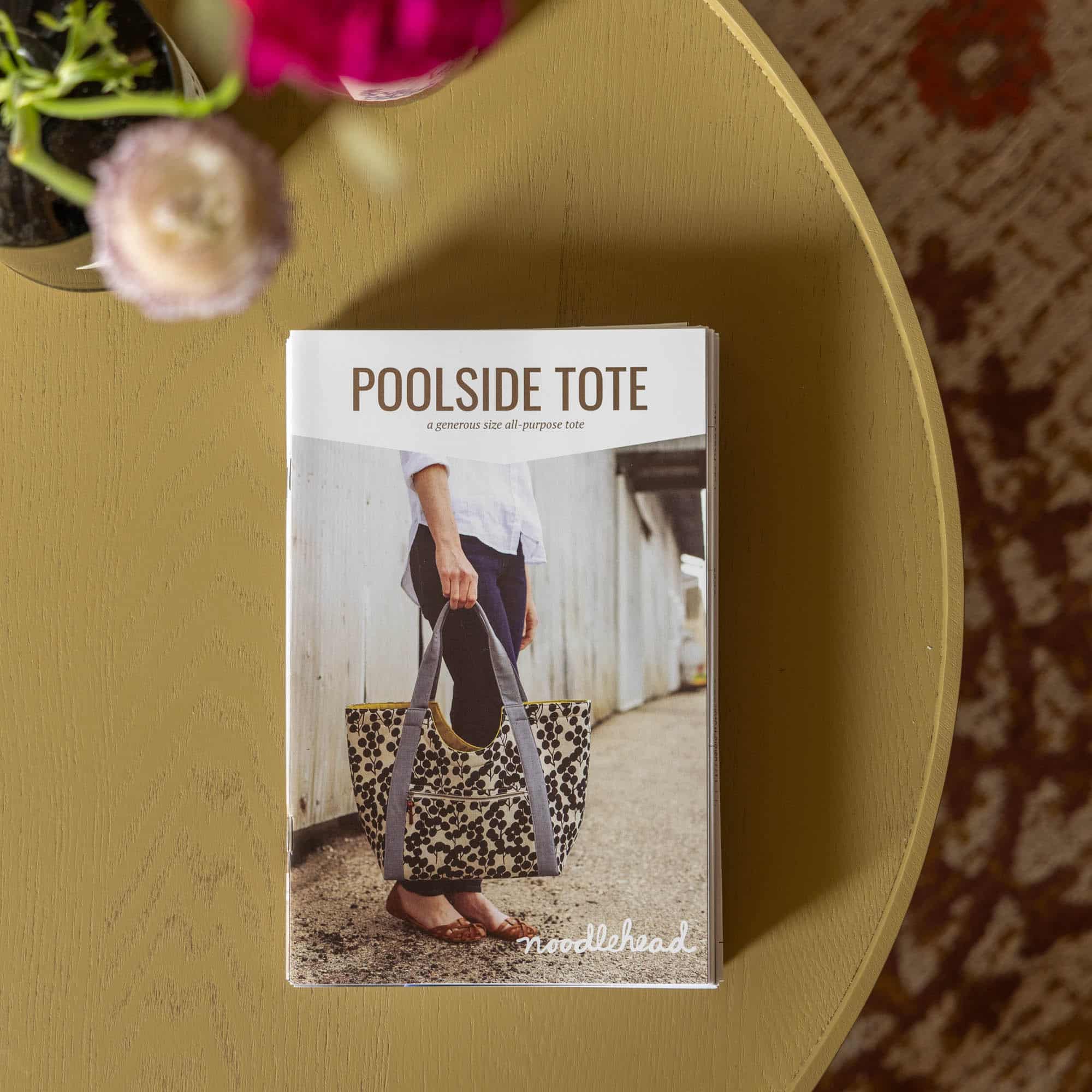 Noodlehead - Poolside tote papieren patroon