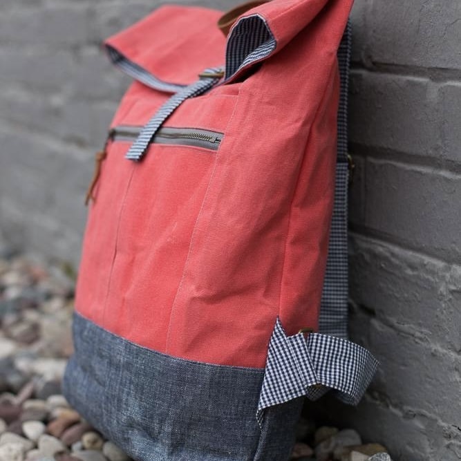 Noodlehead - Range backpack papieren patroon