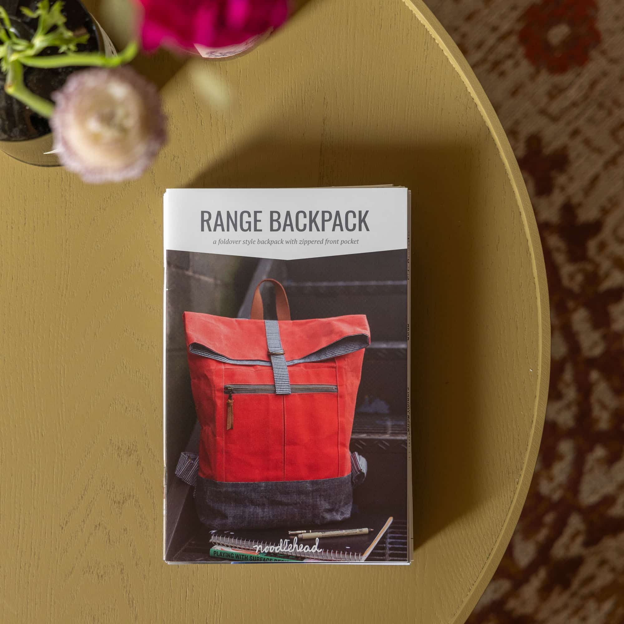 Noodlehead - Range backpack papieren patroon