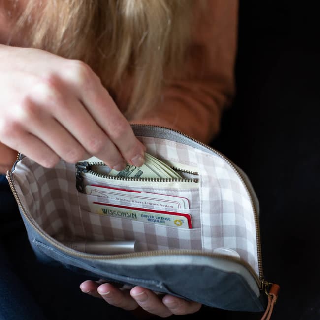 Noodlehead - Yarrow wristlet &amp; pouch papieren patroon