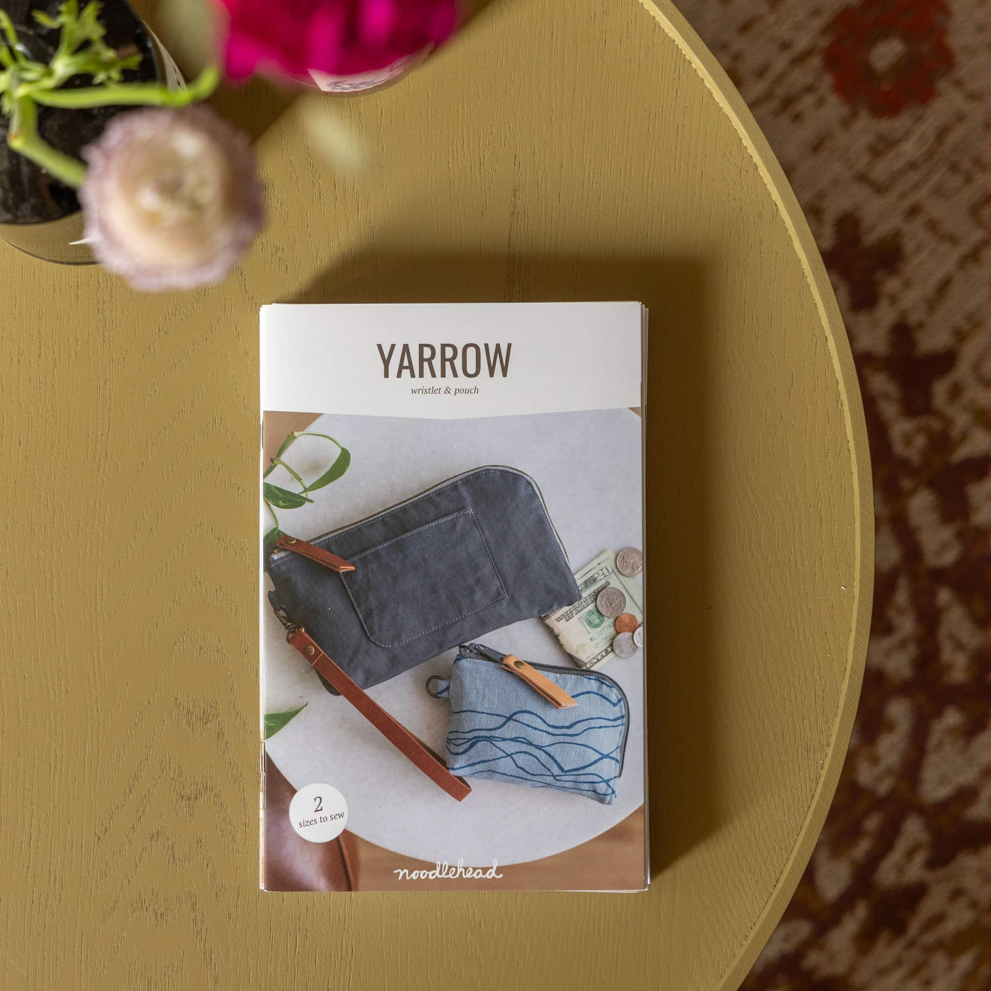 Noodlehead - Yarrow wristlet &amp; pouch papieren patroon