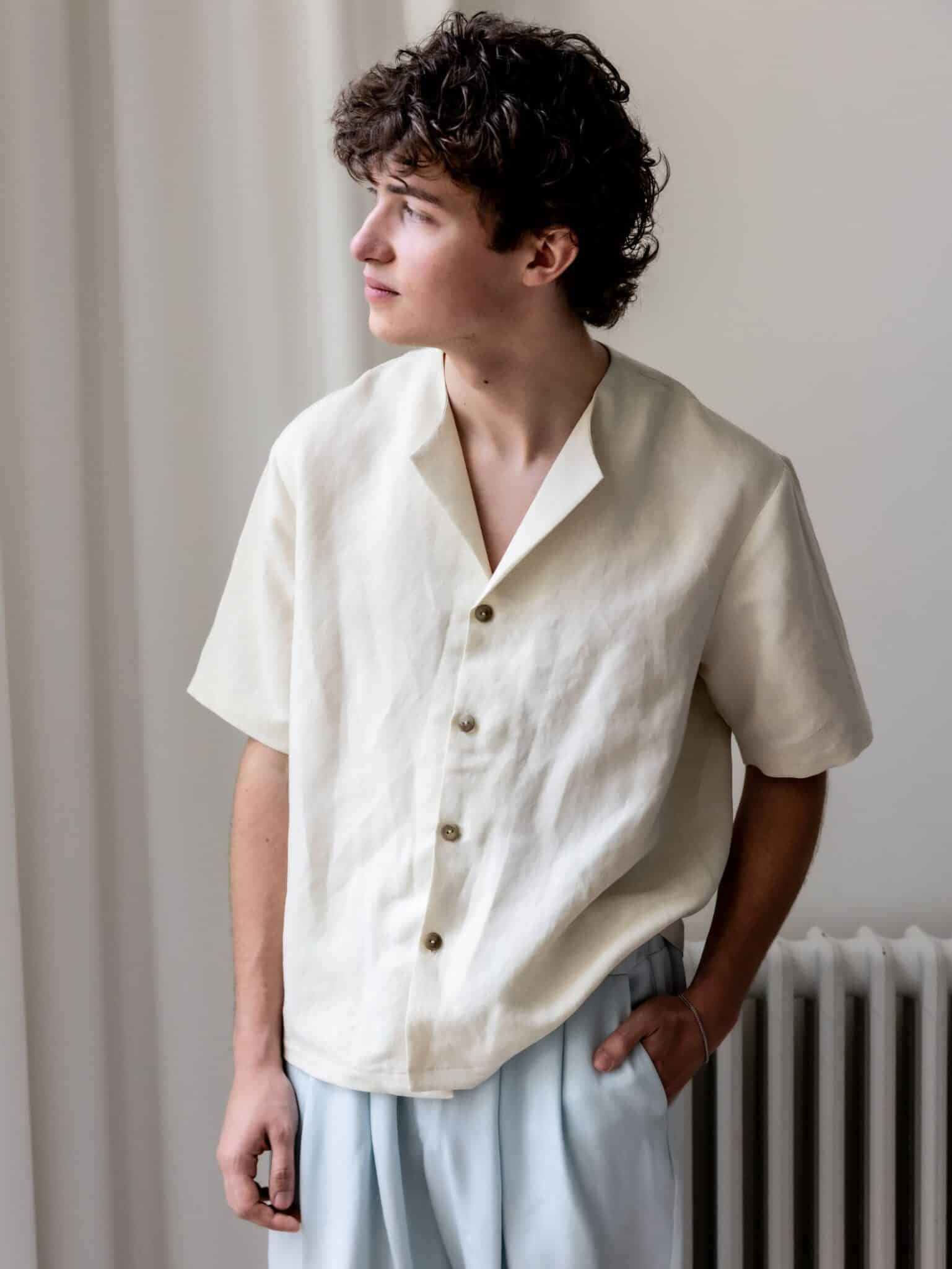 Notches - Cuba shirt heren (papieren patroon)