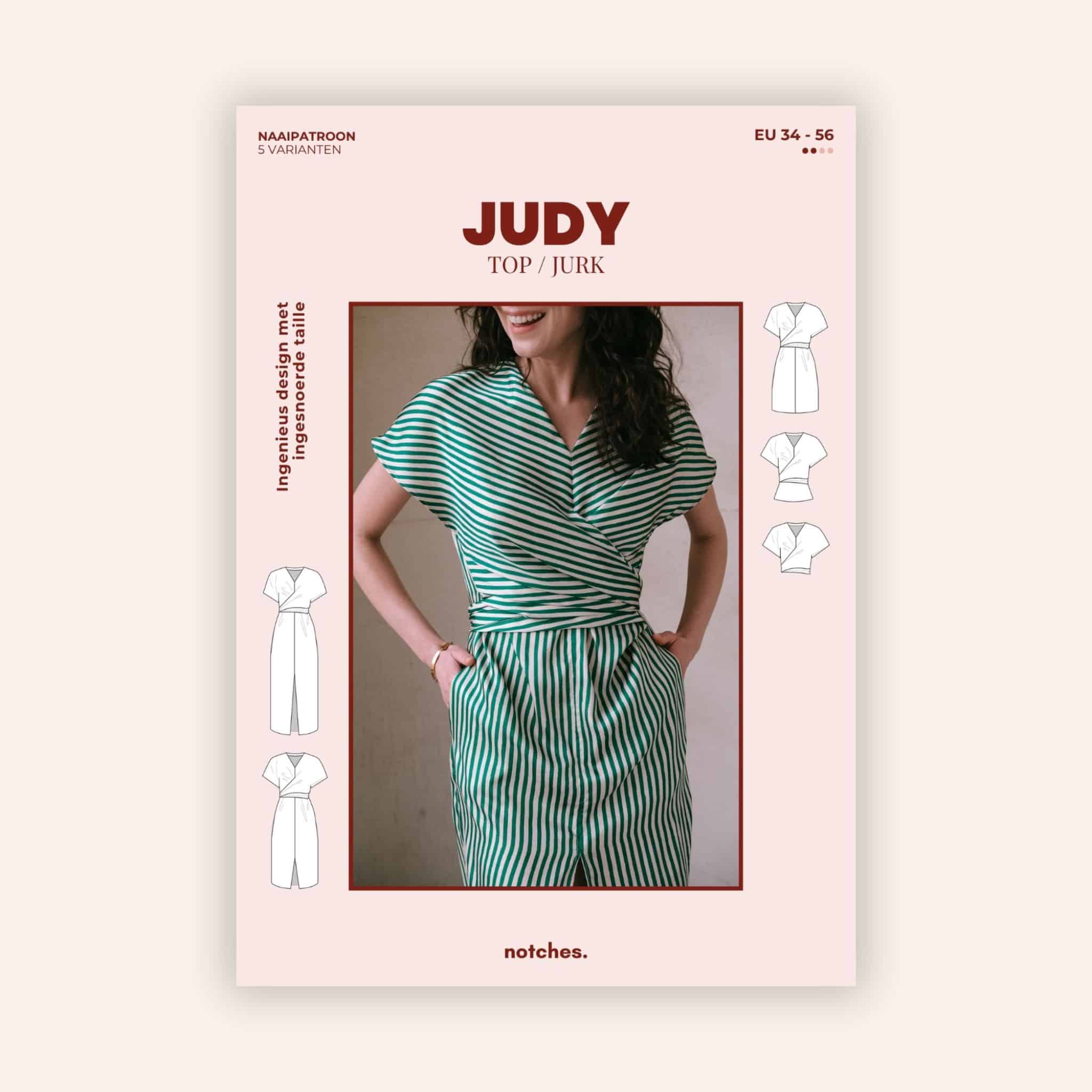 Notches - Judy jurk &amp; top (papieren patroon)