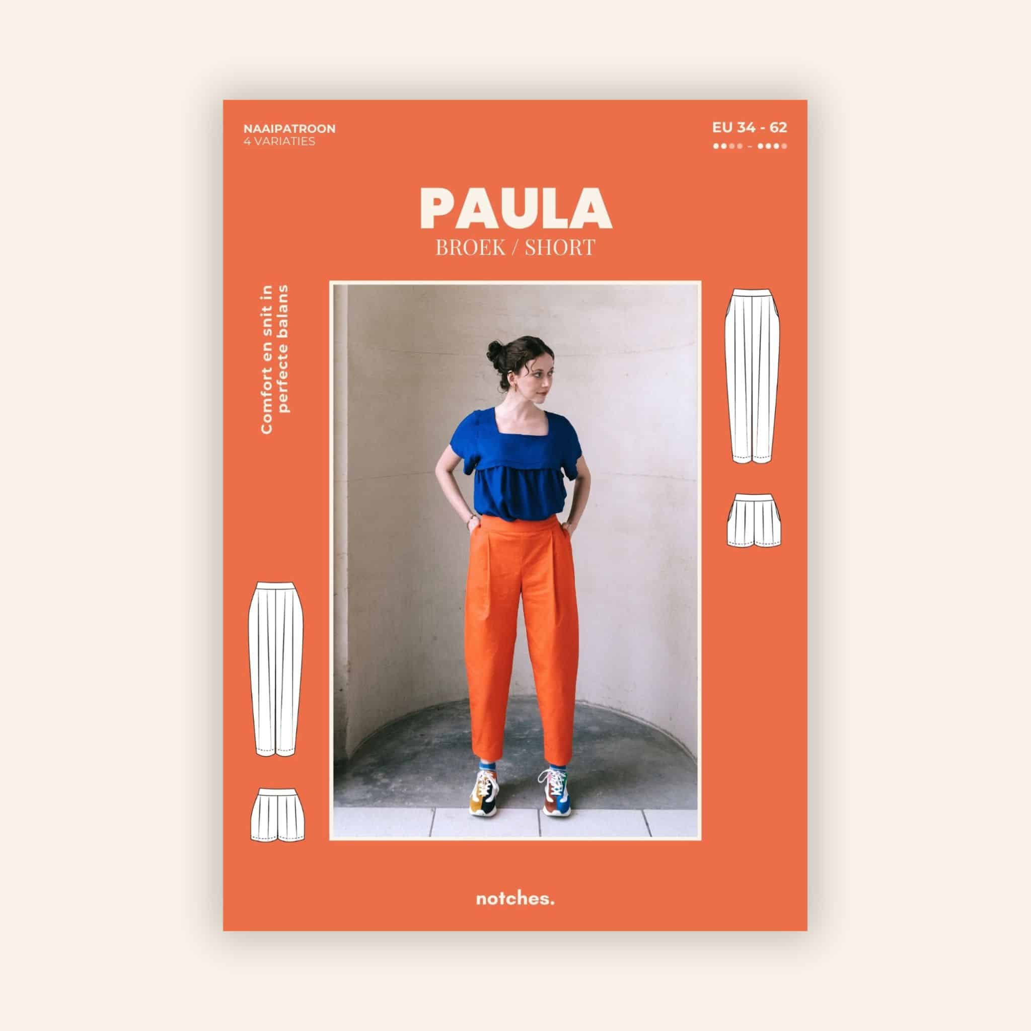Notches - Paula broek &amp; short (papieren patroon)
