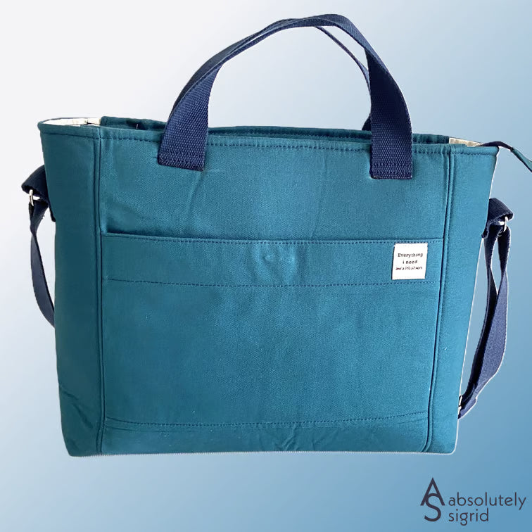 Absolutely Sigrid - Horizon (laptop)tas - papieren patroon