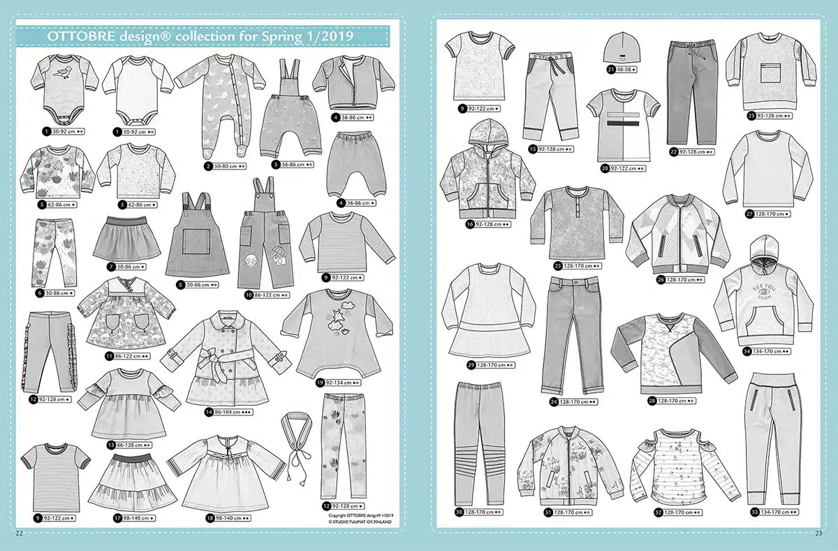 Ottobre kids lente 1/2019