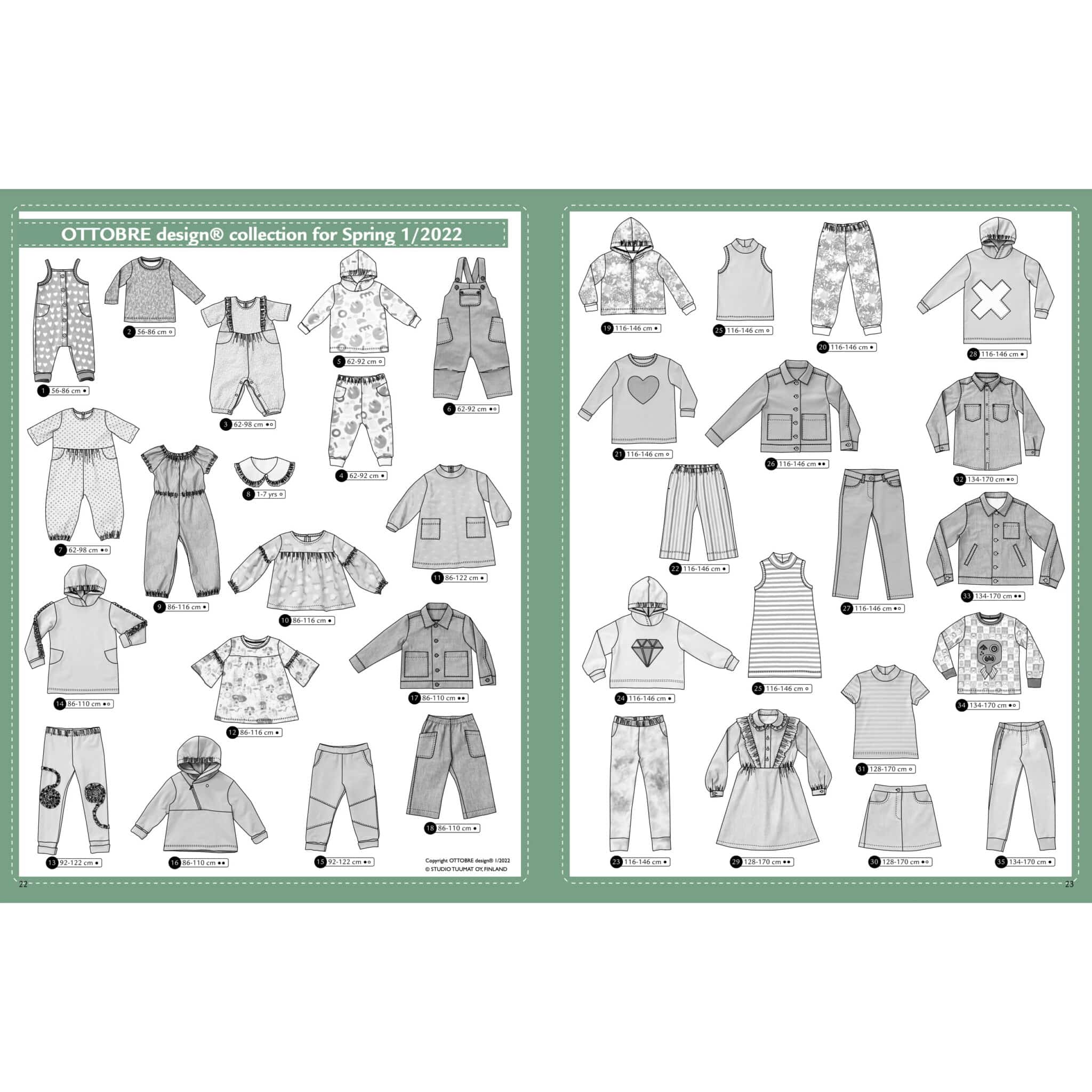 Ottobre kids lente 1/2022